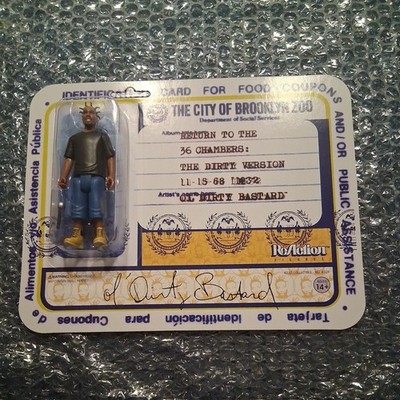 TOP Ol Dirty Bastard Super 7 Re Action Figure  NEU / OVP 