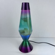 Schylling Lava The Original Peacock Colored Lava Lamp Tested  Works Home Decor