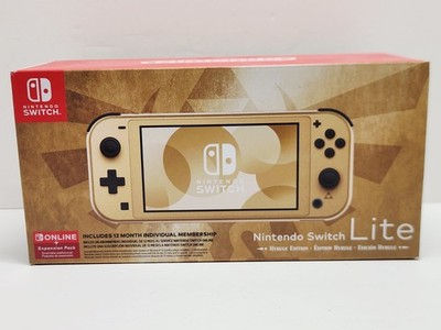 Nintendo Switch Lite: Hyrule Edition Brand NEW Factory SEALED