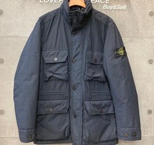Stone Island Veste Naslan avec patch à logo Navy 751543032F050203 148410309