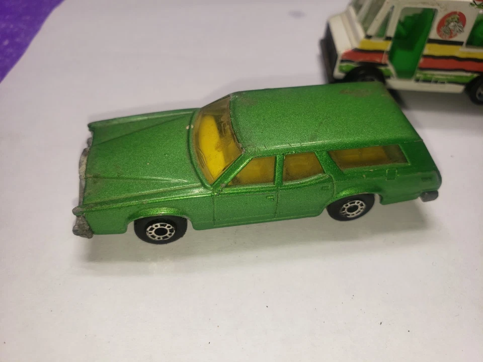 Camión de comida Hot Wheels 1983 Rasta Fruits Veggies 1/64 Matchbox Superfast #74 JL  Foto 2 de 4