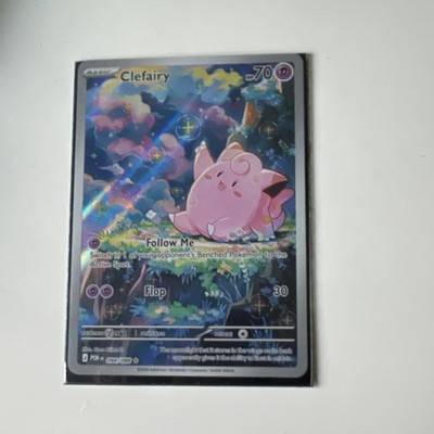The Pokémon Company Lillie's Clefairy ex 184/159 Sv09 SIR Holo Eng 190HP
