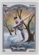 2025 Topps X Bob Ross The Joy of Baseball DJ Herz #76 1pw3