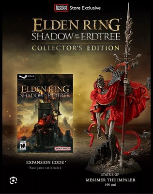 STEAM-ELDEN RING Shadow Of The Erdtree Collector s Edition Statue Artbook SEALED