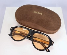 Tom Ford Icon TF1225 01E 59mm Aviator Sunglas...