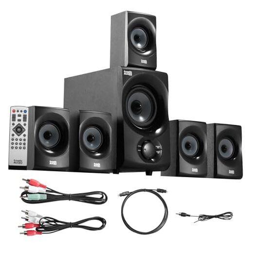 Acoustic Audio AA5172 700W Bluetooth Home Theater Speaker