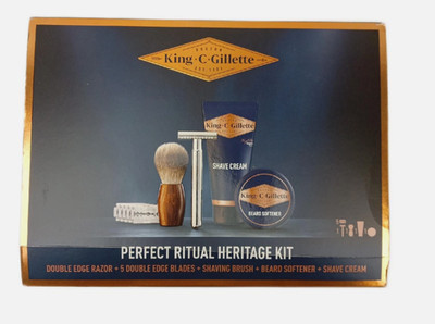 King C. Gillette Bartpflege Set Männer Bartduft Geschenkbox Beauty Trend