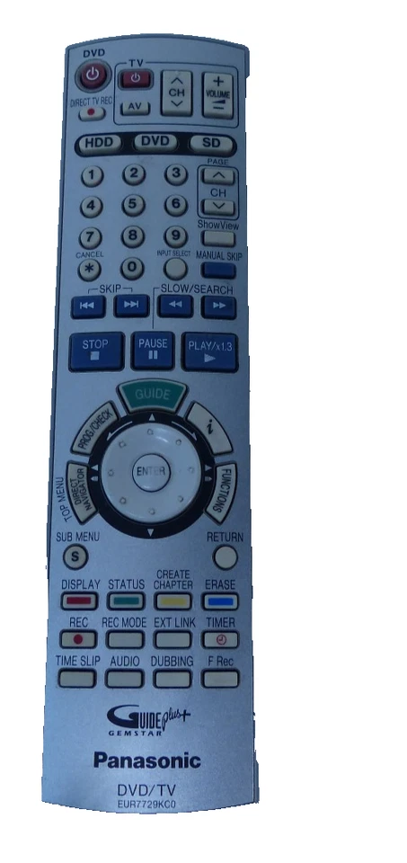 Panasonic DMR-EH52 DVD-Recorder mit 160 GB HDD – mit Fernbedienung - Bild 4 von 4