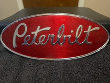 Metal Peterbilt Emblem