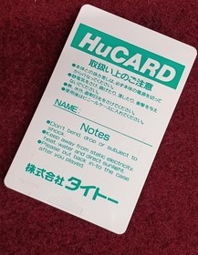 TAITO PC ENGINE SOFT NINJA WARRIORS Used