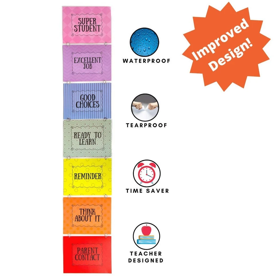 儿童行为图,全尺寸壁挂行为夹图,Classro... — 第 3/4 张图片