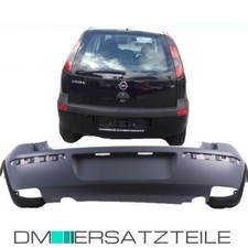 Opel Corsa C F08 F68 Facelift Heck Stoßstange hinten grundiert 03-06 +HALTER
