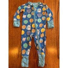 Little Sleepies Cookies Milk Zippy Pajamas MSRP 38 3-6 months
