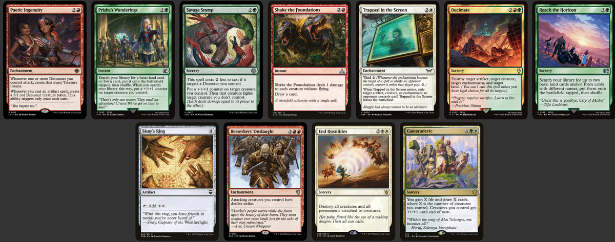 mtg zacama primal calamity commander deck MTG Commander Player-Built Decks In English Custom Commander Deck