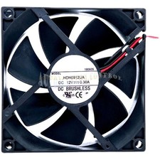 For HXH HDH0912UA DC12V 0.30A 92 92 25MM Chassis Cooling fan 2Pin