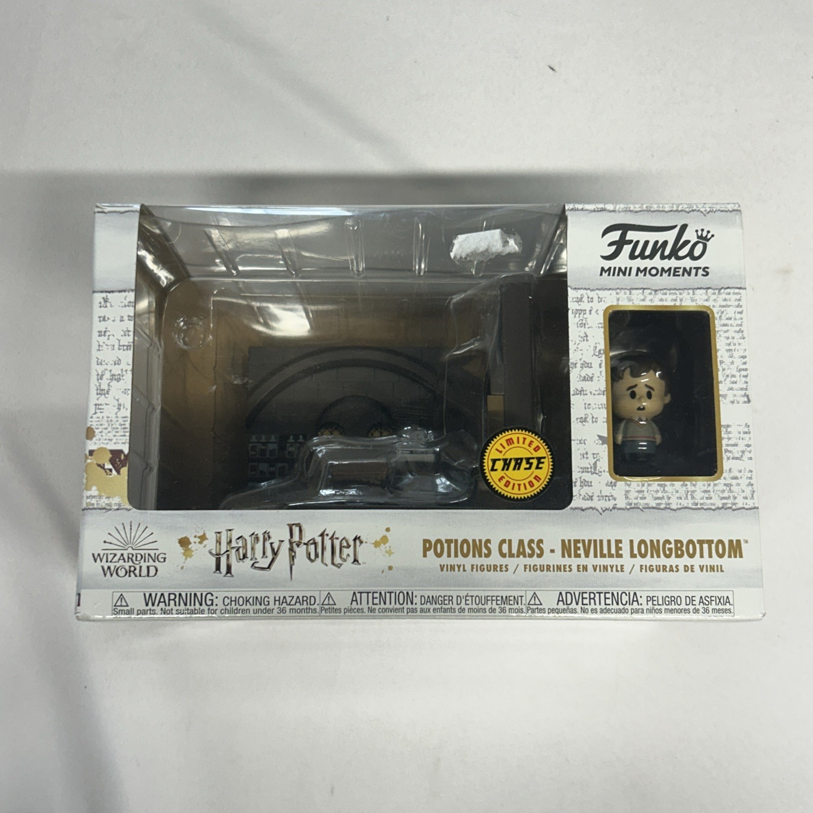 Figurine Funko Pop Mini Moment Harry Potter Neville Longbottom en classe de potions