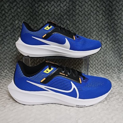 Nike Air Zoom Pegasus 40 Men's Walking Running Sneakers Shoes Blue White Sz 7.5