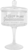 Clayre & Eef 6GL5211 Vorratsglas Mit Deckel Ø 13X24 Cm