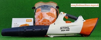 Stihl BGA 100 mit AR 3000 u. AL 301 Top Akku Laubbläser Blasgerät  wie 200  3788