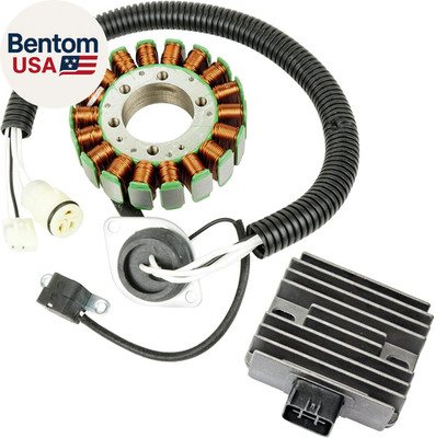 Stator and Regulator Rectifier Compatible with Yamaha Waverunner Vx Vx1100 2007