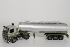 B19 1:50 TEKNO SCANIA 142H TRUCK WITH TRAILER TANKER GEBRS. V. StaalDUNEN EXC.