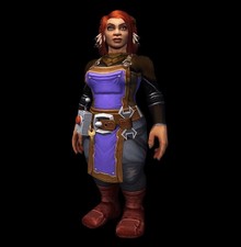 World of Warcraft Violet Apron Mountain Dew Promotion Rare Cosmetic Global Wow