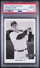 2017 Topps Archives Aaron Judge Rookie RC Snapshots Black & White PSA 10