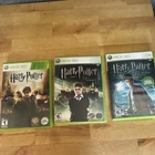 Electronic Arts Harry Potter Xbox 360 Lot Deathly Hallows Order Manual NTSC-U/C