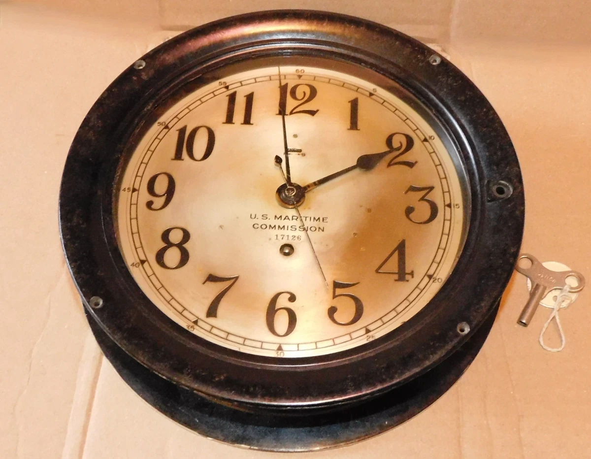 Seth Thomas Antique Maritime Clocks for sale | eBay