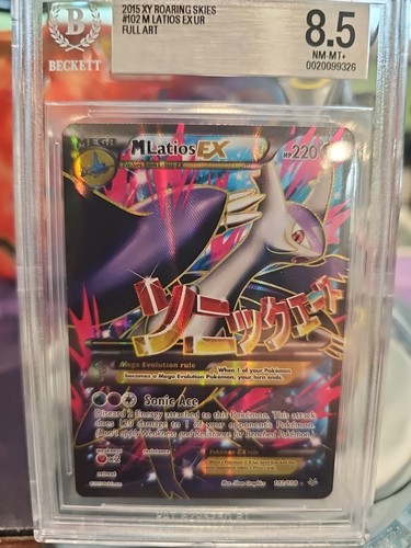 M Latios-EX graded BGS 8.5 for sale on eBay