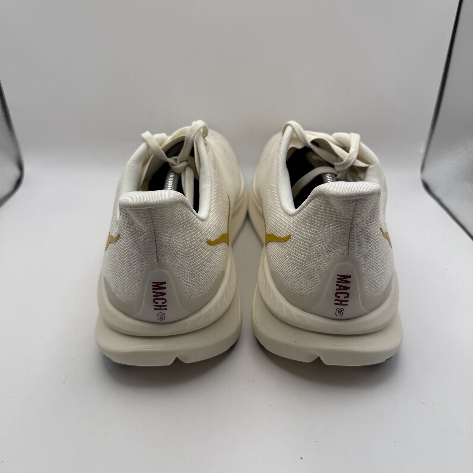 Hoka One One Mach 6 Men Running Shoe US Size 14D Alabaster/Oat milk 1164032 thumbnail 4