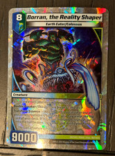 Kaijudo Cards Borran Reality Shaper Holo-Foil 9000 Double Breaker +11 more Trade