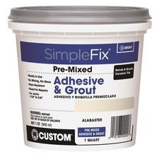 Custom Building Products TAGAQT Simple Fix Quart Premix Adhesive Grout