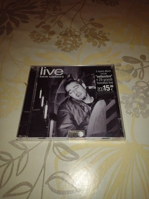 LUCA CARBONI LIVE JOVANOTTI SELTEN 2 CD BMG RCA 2003 EU VERSIEGELT