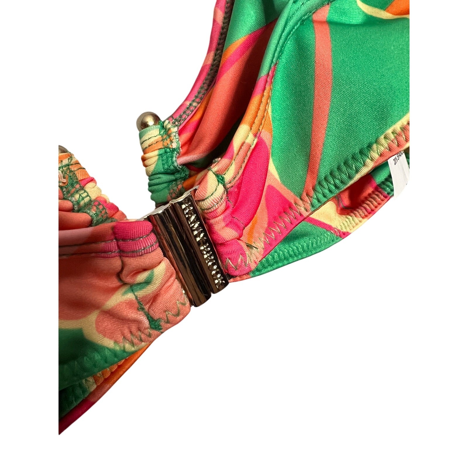 NWT Ramy Brook Palm Printed Siena Bikini Top Size Small thumbnail 9