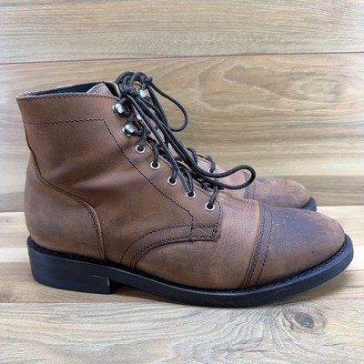 Thursday Boots Captain Cap Toe Arizona Adobe Mens 10.5 Brown Business Casual