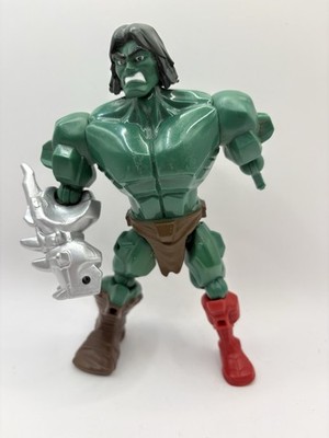Marvel Super Hero Mashers SKAAR SON of HULK Hasbro - red hulk foot, missing arm