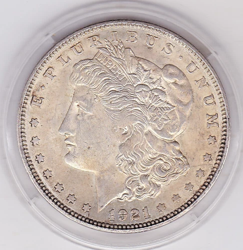 1921   Morgan  Dollar  (90% Silver)  Coin