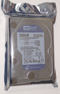 Western Digital WD5000AAKB 500GB 16Mb 7200Rpm Ata / Ide 3,5''