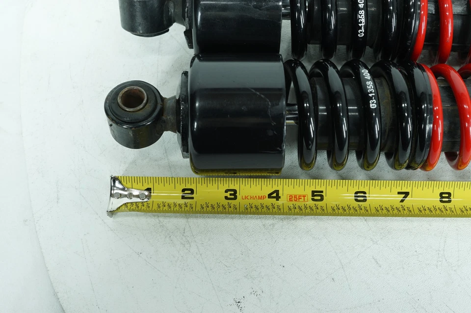 07 Amortiguadores Harley Dyna Super Glide LH RH Burly Stiletto B28-1252 13,5" Foto 2 de 4