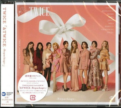 TWICE &TWICE Repackage First Limited Edition CD Booklet Card Japan WPCL-13163