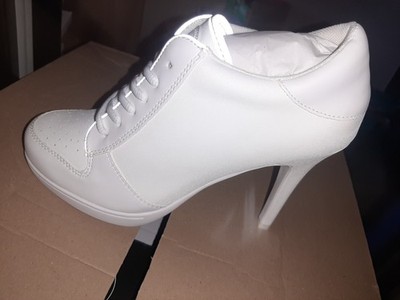 Missy Rockz Schuhe, Model: White Karma, Absatzhöhe 10,5 Cm, Grösse 39 NEU