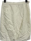 Daniel D Womens Cream Knee-Length Skirt Size 44 Waist 31"