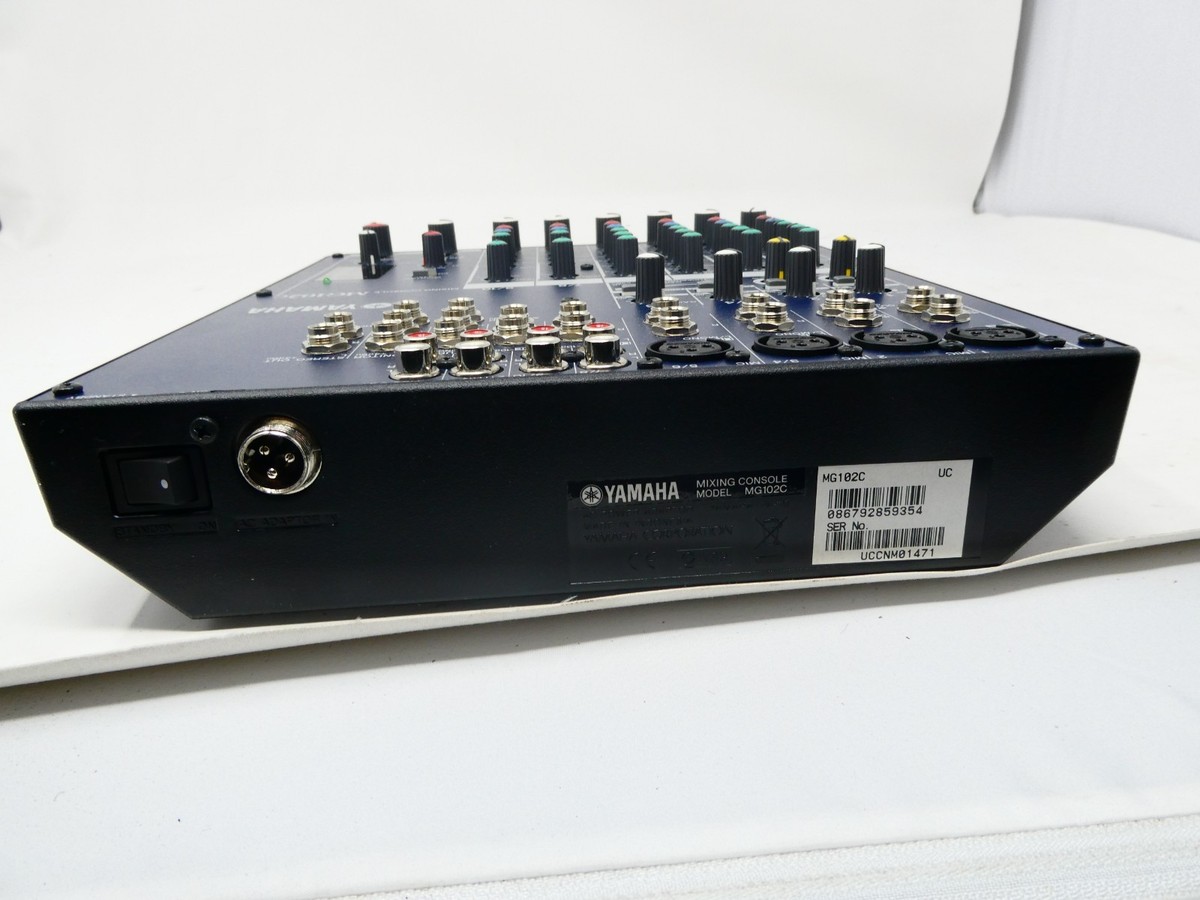 Yamaha MG102C 10 Channel Input Stereo Mixer for sale online | eBay