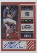 2018 Panini Elite Extra Edition Red Prizm 49/100 Matt Cronin #USA-MC Auto uk2