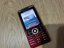 Sony Ericsson G900 - 160 MB - Dark Red Unlocked 