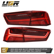 Euro-spec Facelift Led Redclear Tail Lights For 2012-2015 Audi A6 C7 Sedan Euro-spec Facelift Led Redclear Tail Lights For 2012-2015 Audi A6 C7 Sedan