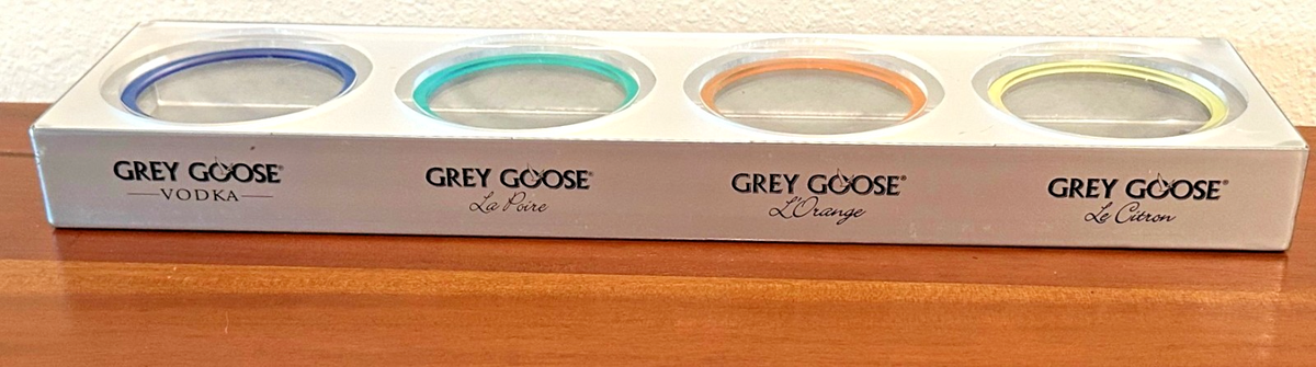 Grey Goose 4 Bottle Display Stand 16” Vodka La Poire L