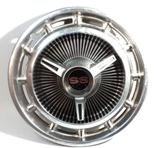 65 Chevy Impala SS, Nova II 14 inch Hubcap. Includes Spinner OEM Good Colors
