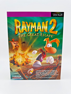 Rayman 2 PC Big Box mit Anleitung und OVP Ubisoft